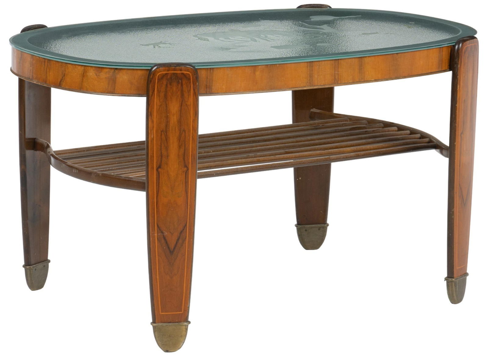 Mid-Century Glass Coffee Table (1 of 7)