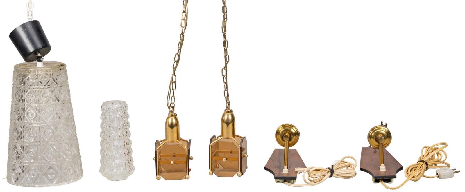 Collection of Mid-Century Light Fixtures (1 of 8)