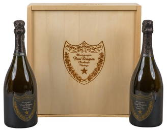 (2) Bottles of Dom Perignon Enotheque 1990