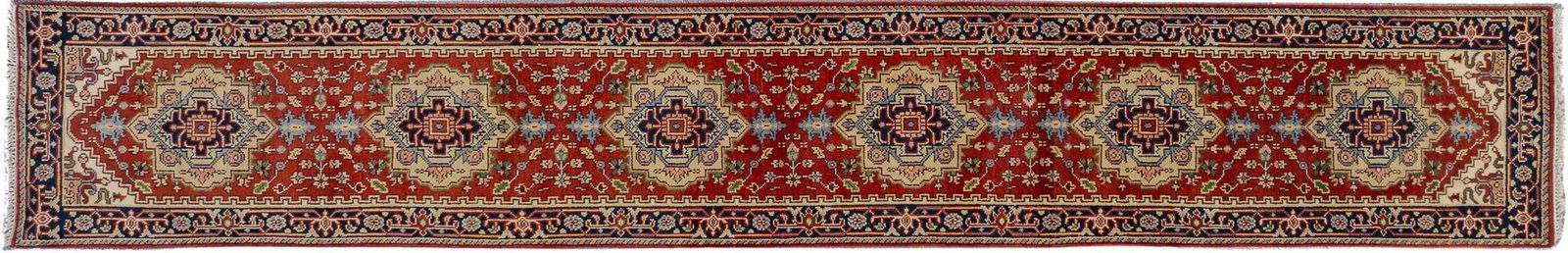 Handwoven Rug Runner, 16 ft. 4 in. x 2 ft. 7 in. (1 of 6)