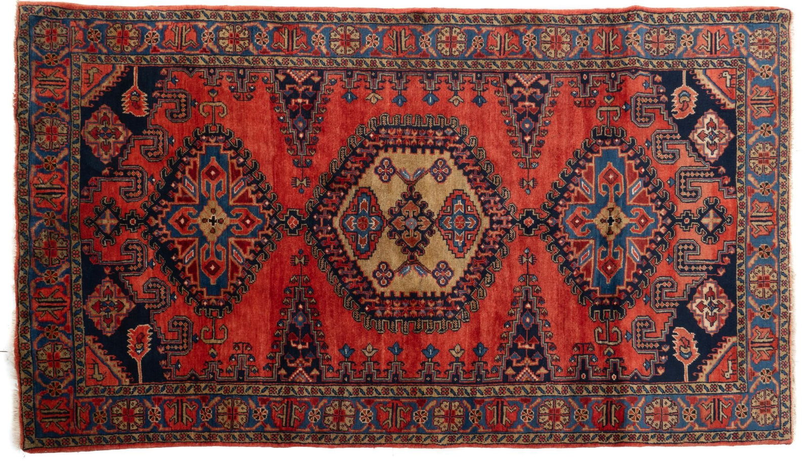 Handwoven Rug Runner, 9 ft. 2.5 in x 5 ft. 2 in. (1 of 3)