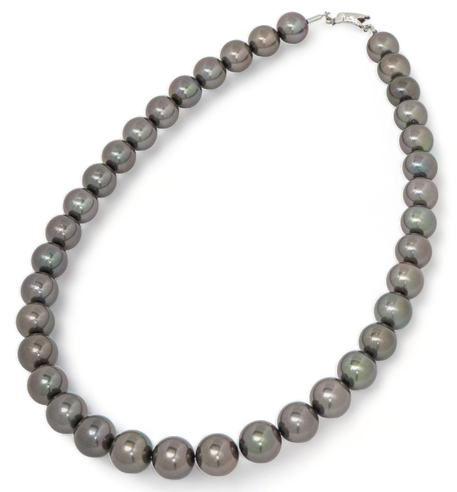 Tahitian Black Pearls 18" (1 of 6)