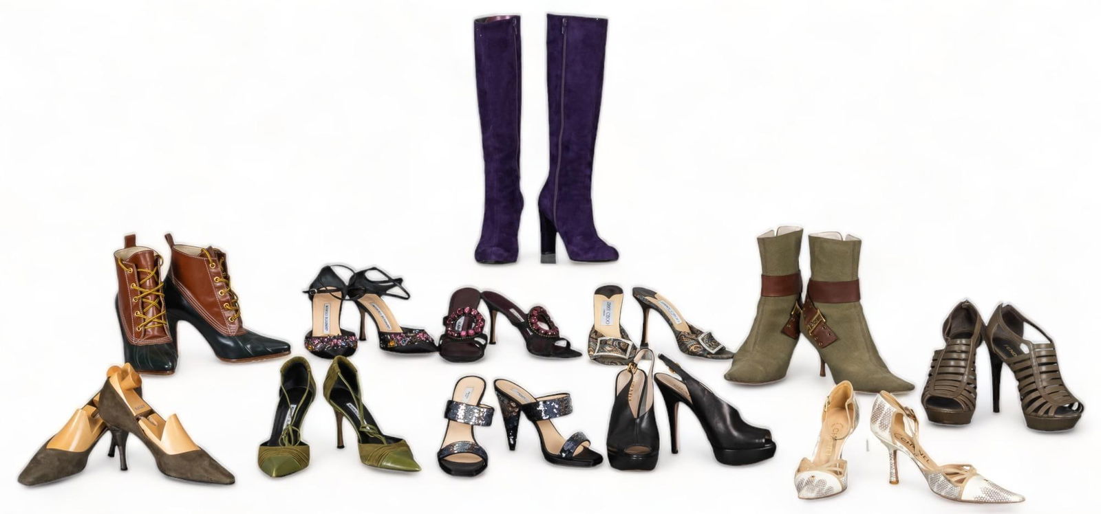 Collection of (13) Pairs of Designer Shoes (1 of 14)