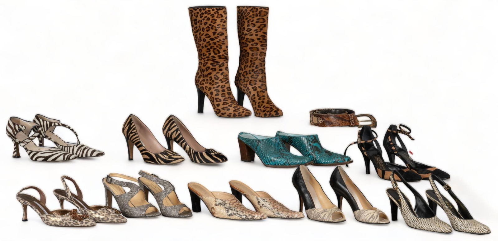 Collection of (9) Pairs of Designer Shoes (1 of 13)