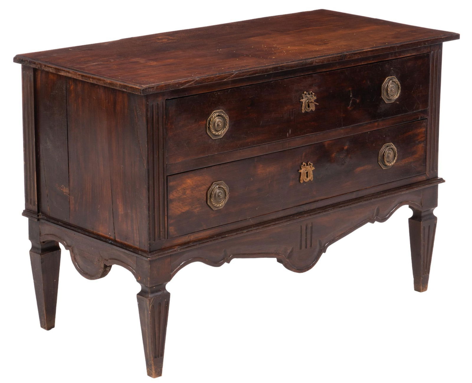 French Style Chest of Drawers (1 of 6)