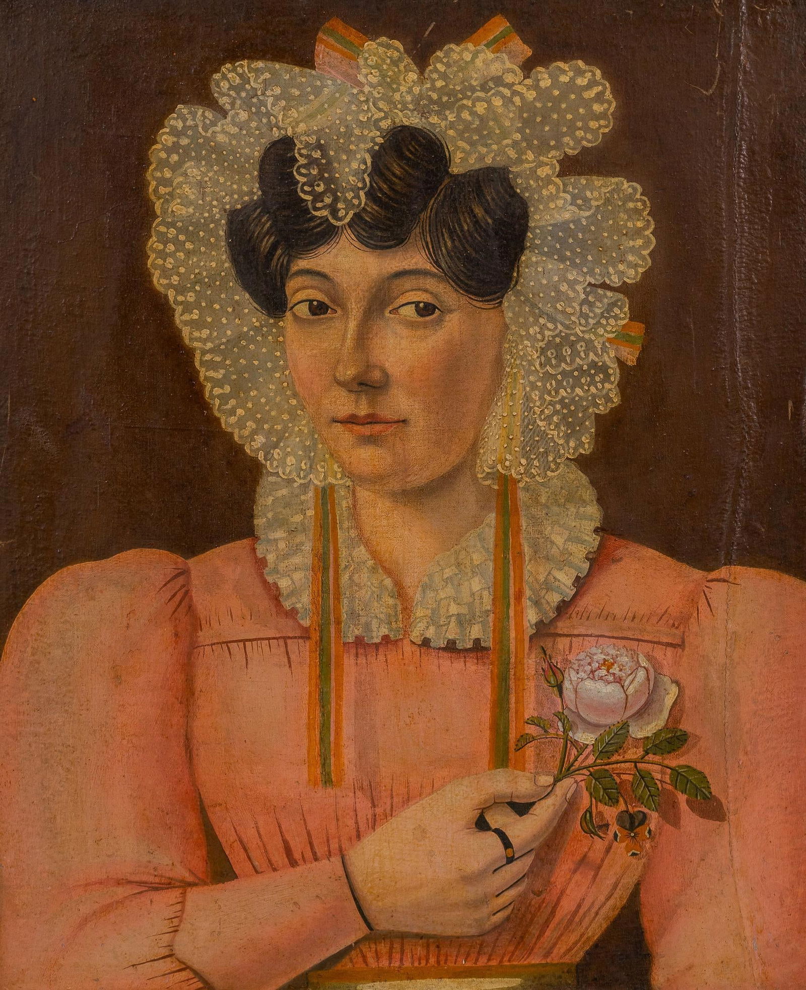 Early 19th Century American Folk Portrait (1 of 3)