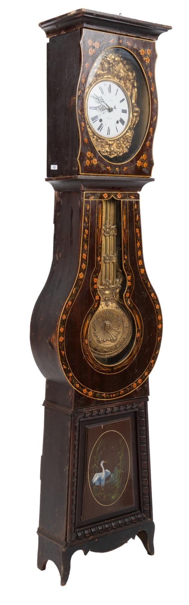 French Morbier Tall Case Clock (1 of 10)