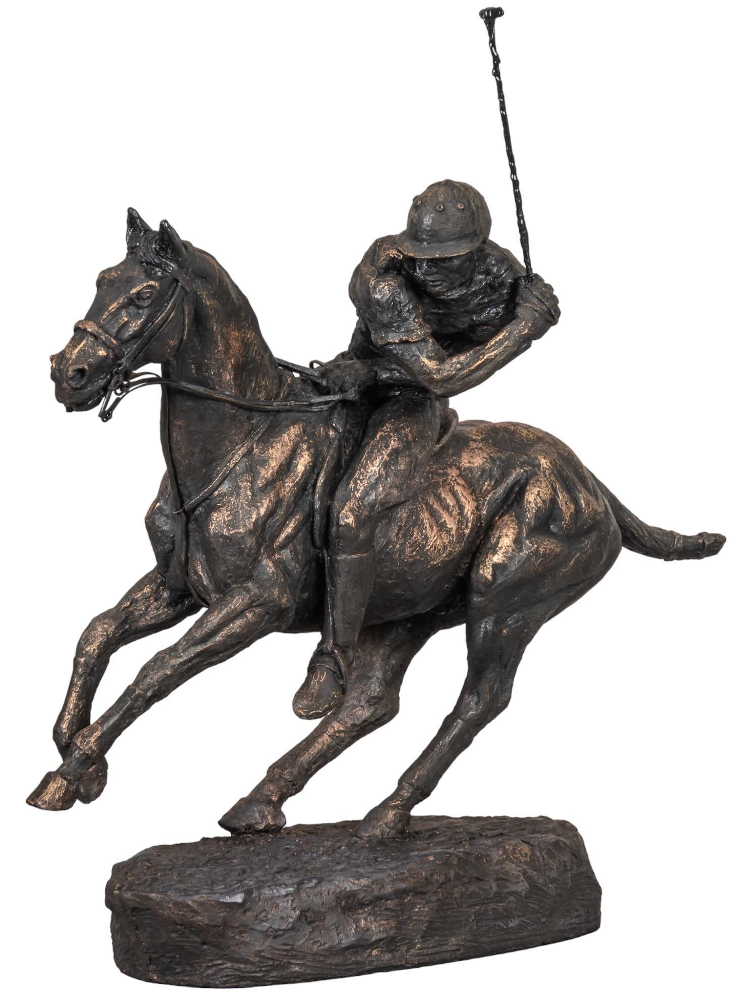 Polo Player Resin Sculpture, 1968 (1 of 7)