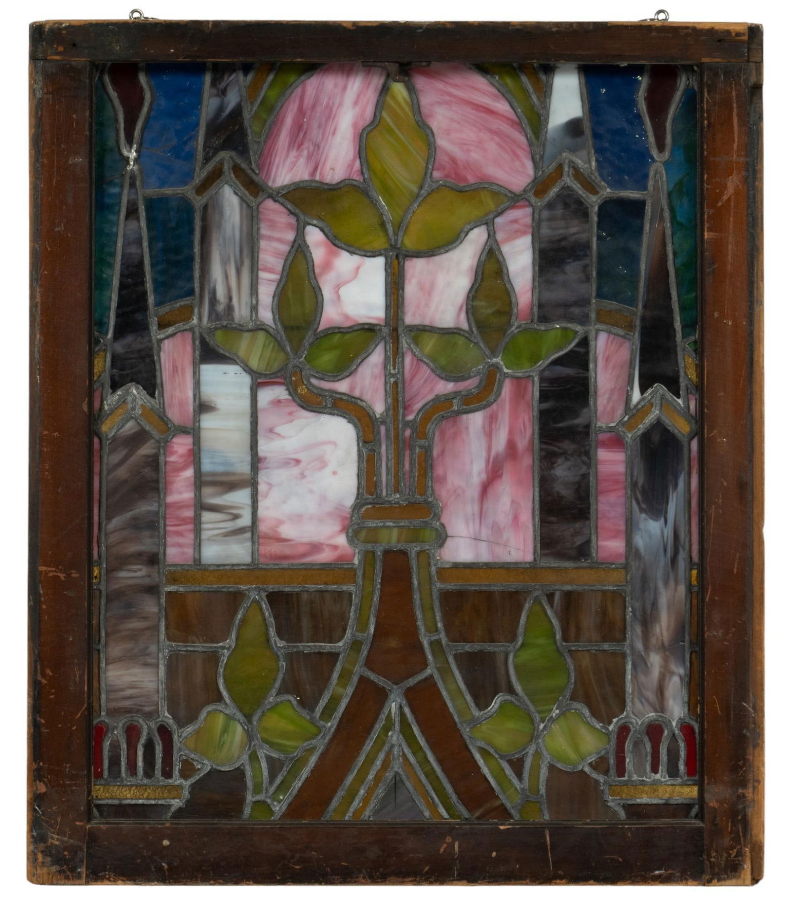 Leaded Stained Glass Panel (1 of 3)