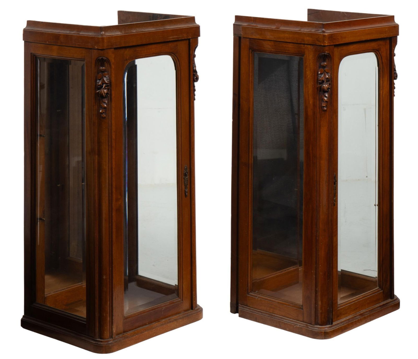 Pair of Countertop Display Cabinets (1 of 4)