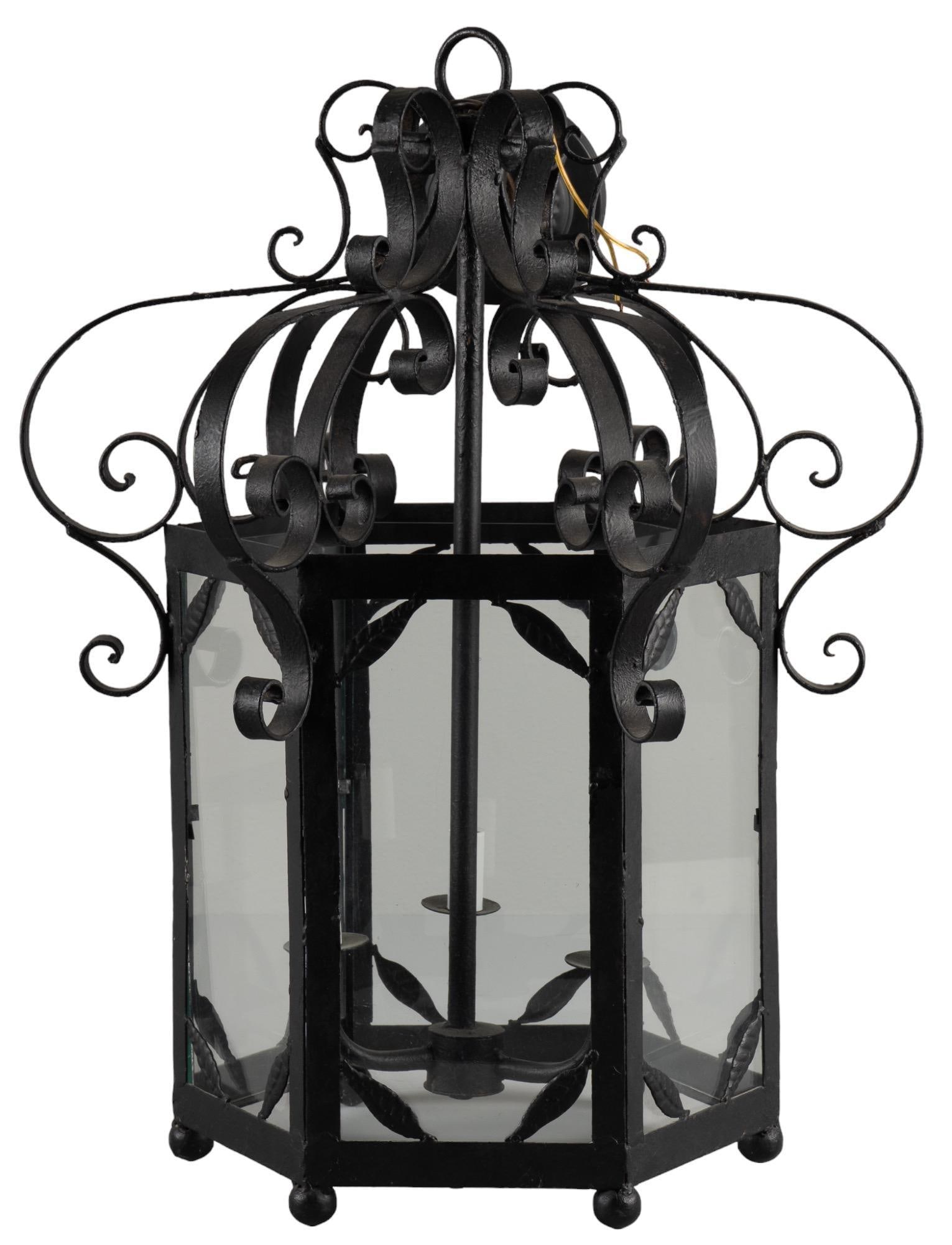 Iron Chandelier (1 of 6)