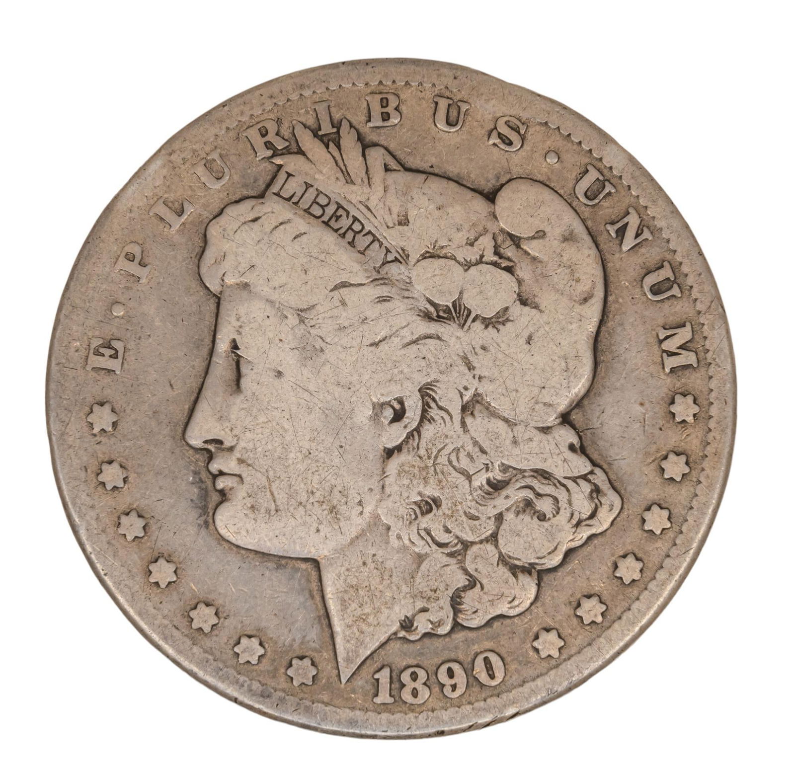 1890 Carson City Morgan Silver Dollar (1 of 2)