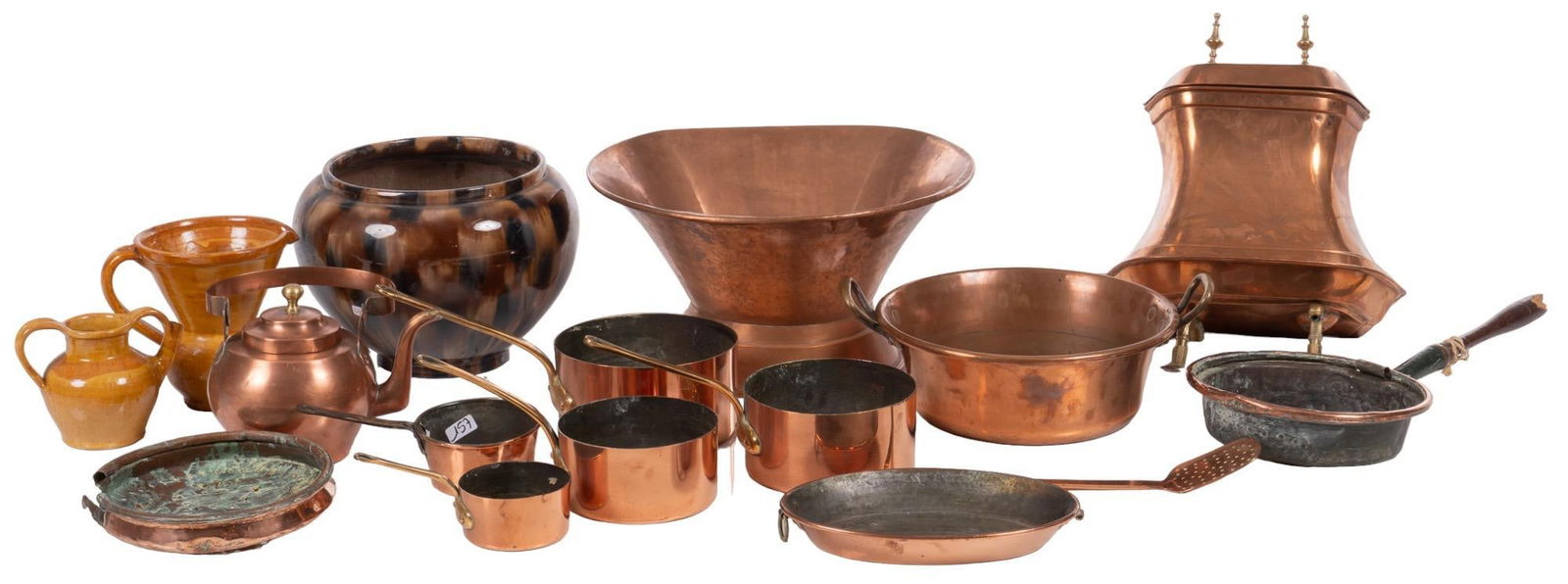 Collection of Copper and Ceramic Decor (1 of 8)