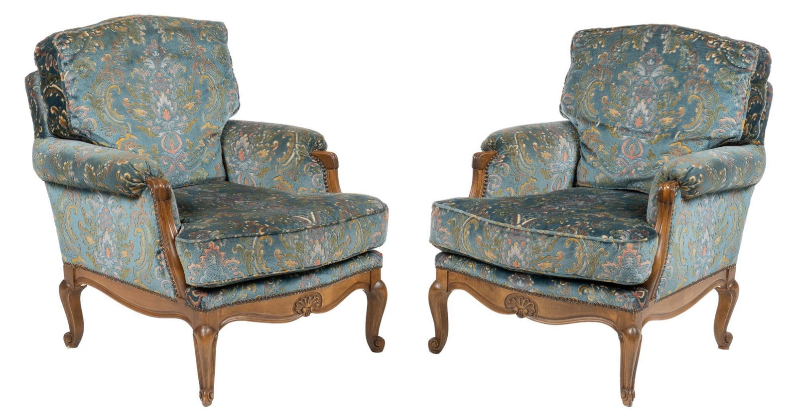 Pair of French Style Armchairs (1 of 11)