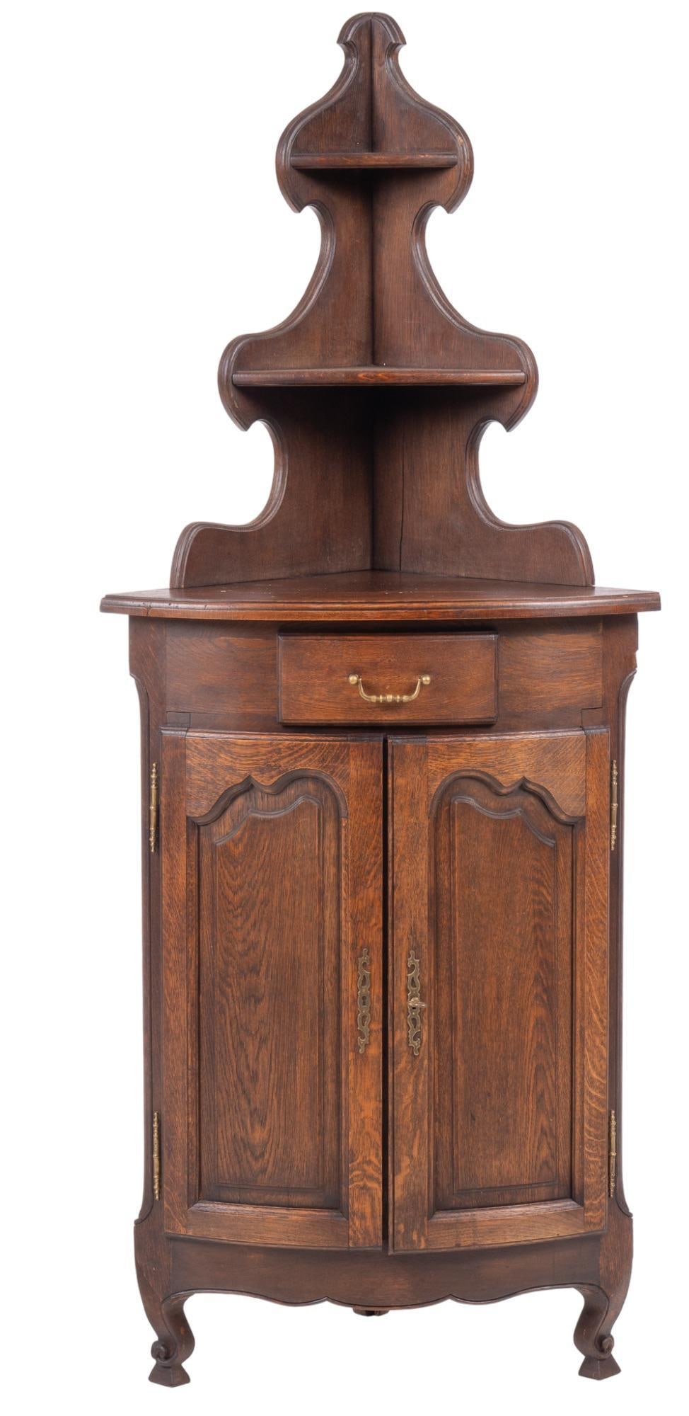 Vintage Corner Cabinet (1 of 4)