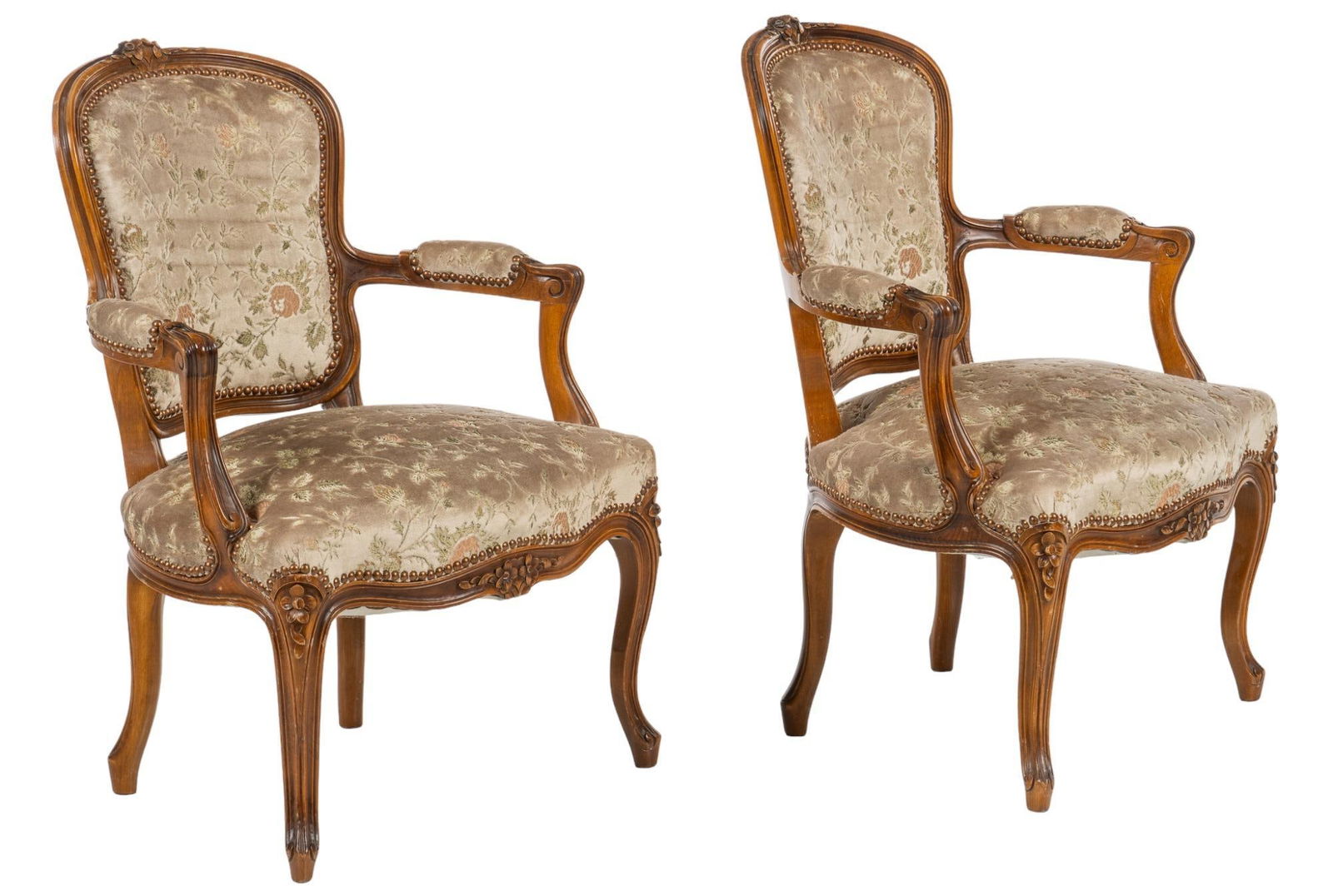Pair of French Parlor Chairs (1 of 6)