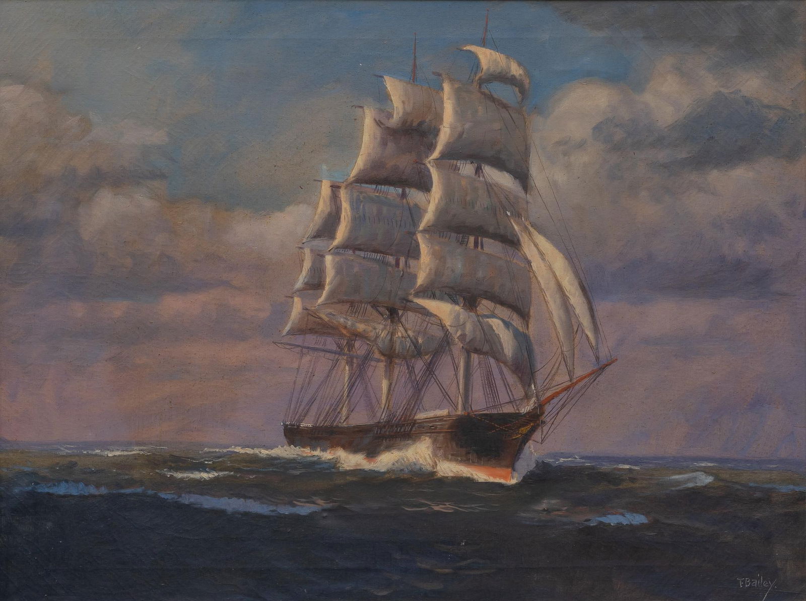 F. Bailey, Ship at Sea (1 of 6)