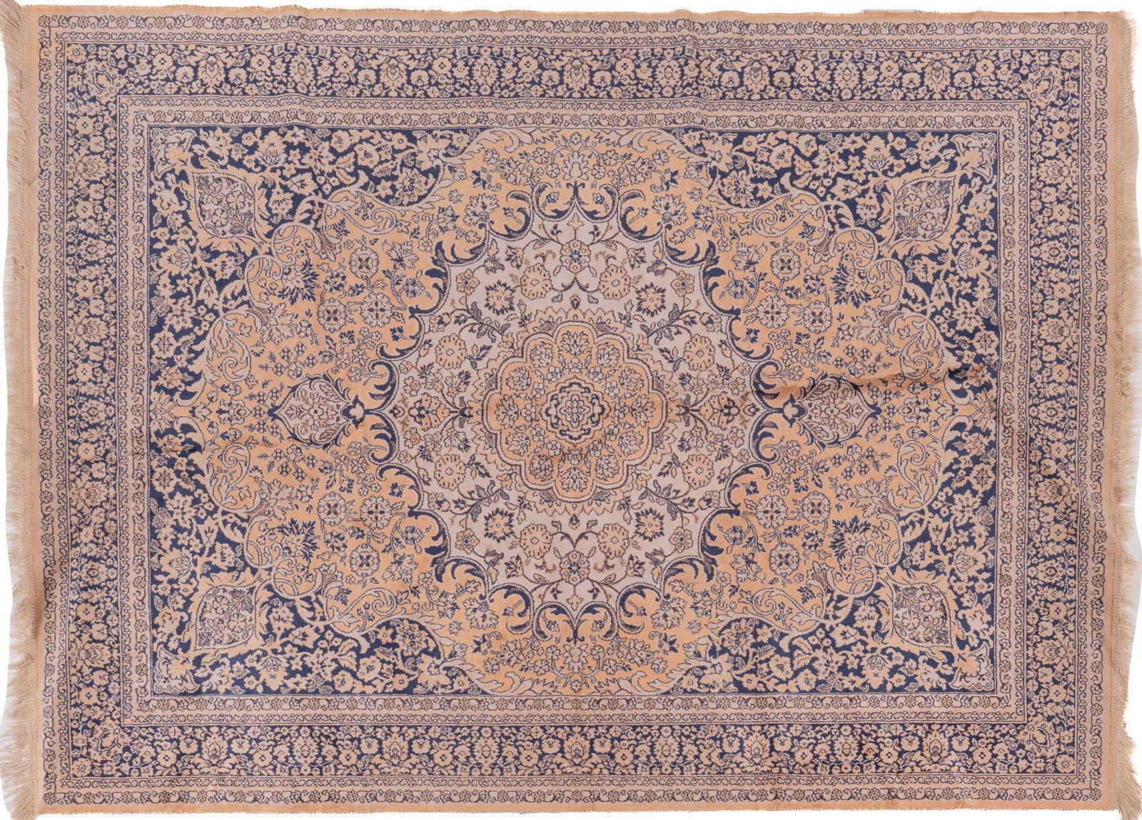 Handwoven Estate Rug, 6 ft. 2 in. x 4 ft. 6 in.: Handwoven estate rug 6 ft. 2 in. x 4 ft. 6 in. Shipping available for this lot through our partner 4CL; please request a shipping quote at shipping@vogtauction.com or 210-971-5750. You may also op