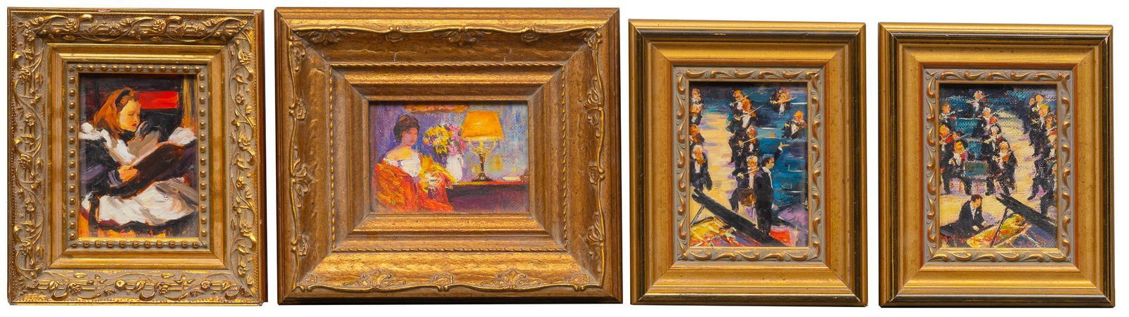 Marilyn Guimot, (4) Oil Paintings (1 of 9)