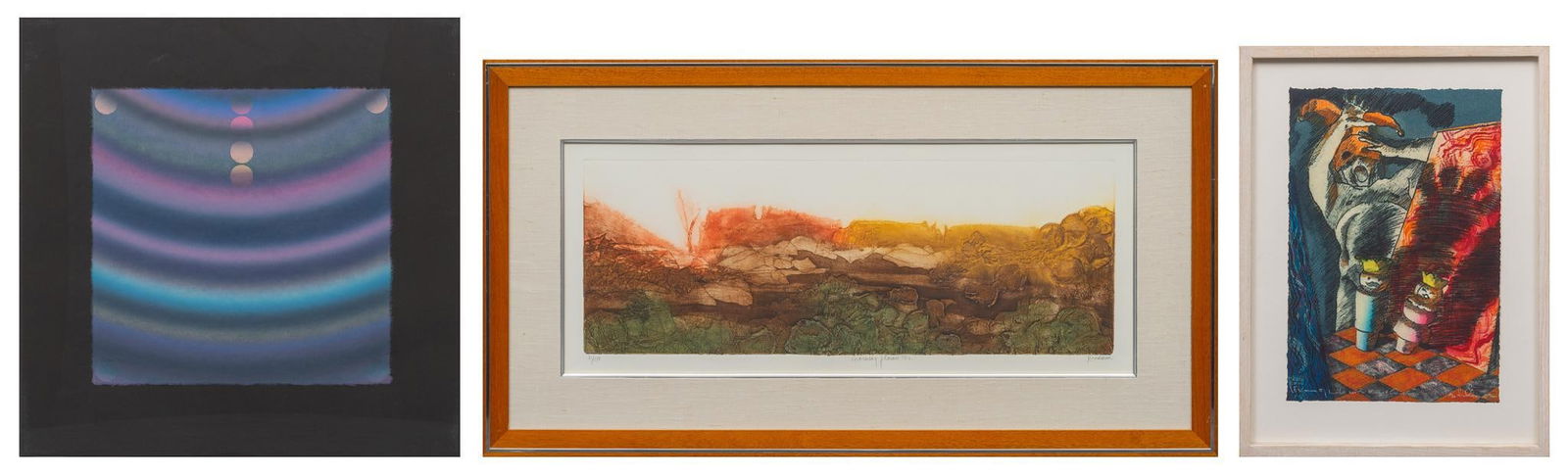 Collection of (3) Decorative Artworks (1 of 16)