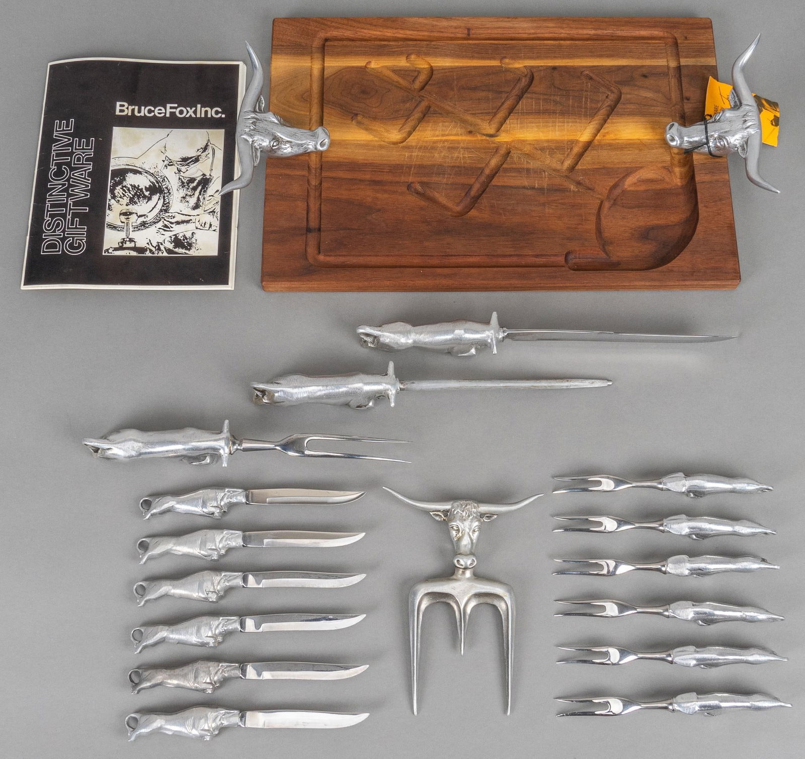 Bruce Fox Carving Set (1 of 14)