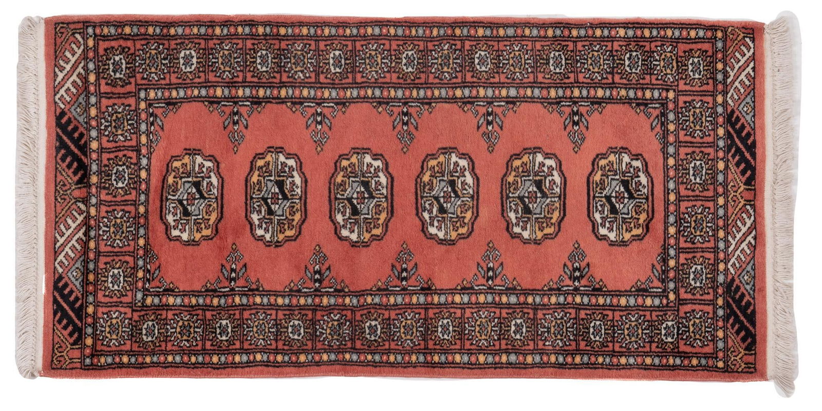 Handwoven Bokhara Style Estate Rug, 4 ft. 3 in. x 2 ft. (1 of 3)