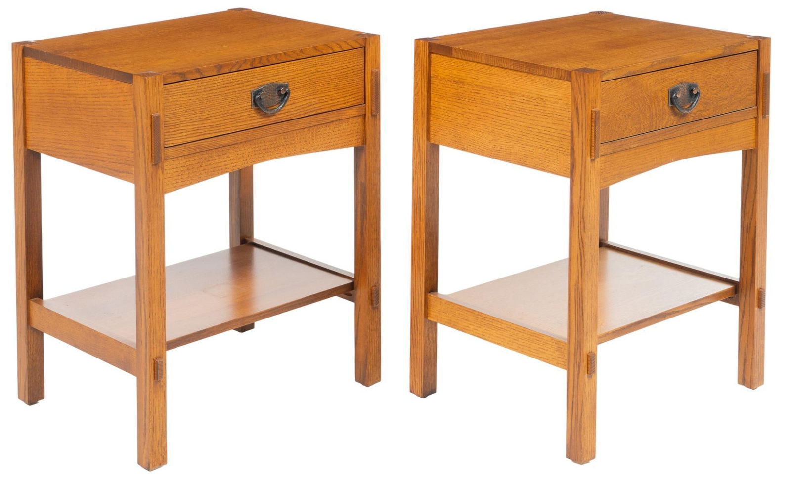 Pair of Wooden Side Tables (1 of 6)