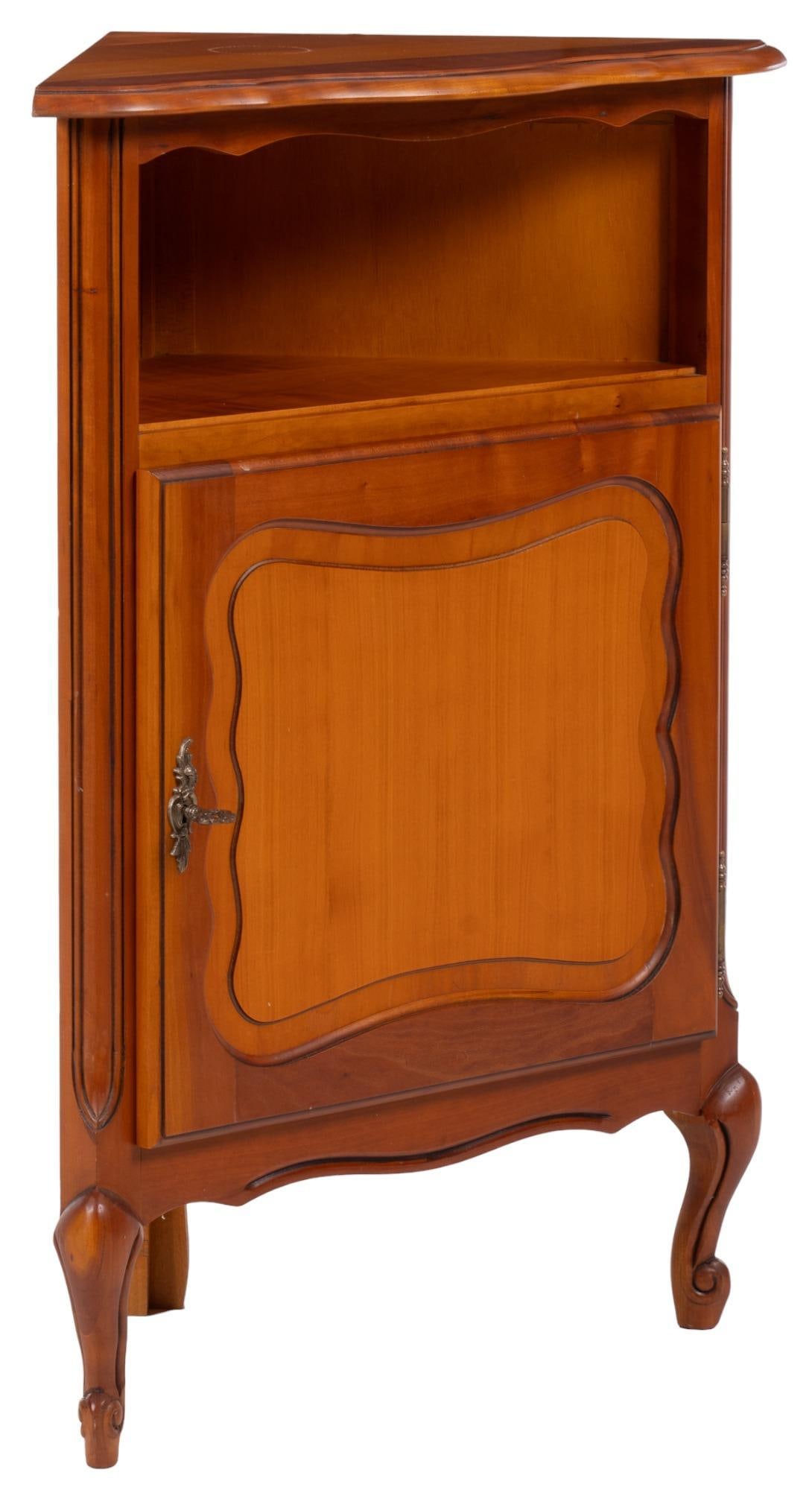 Louis XV Style Corner Cabinet (1 of 6)