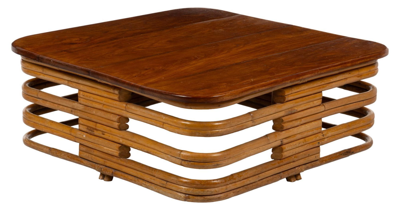 Vintage Rattan Coffee Table (1 of 5)