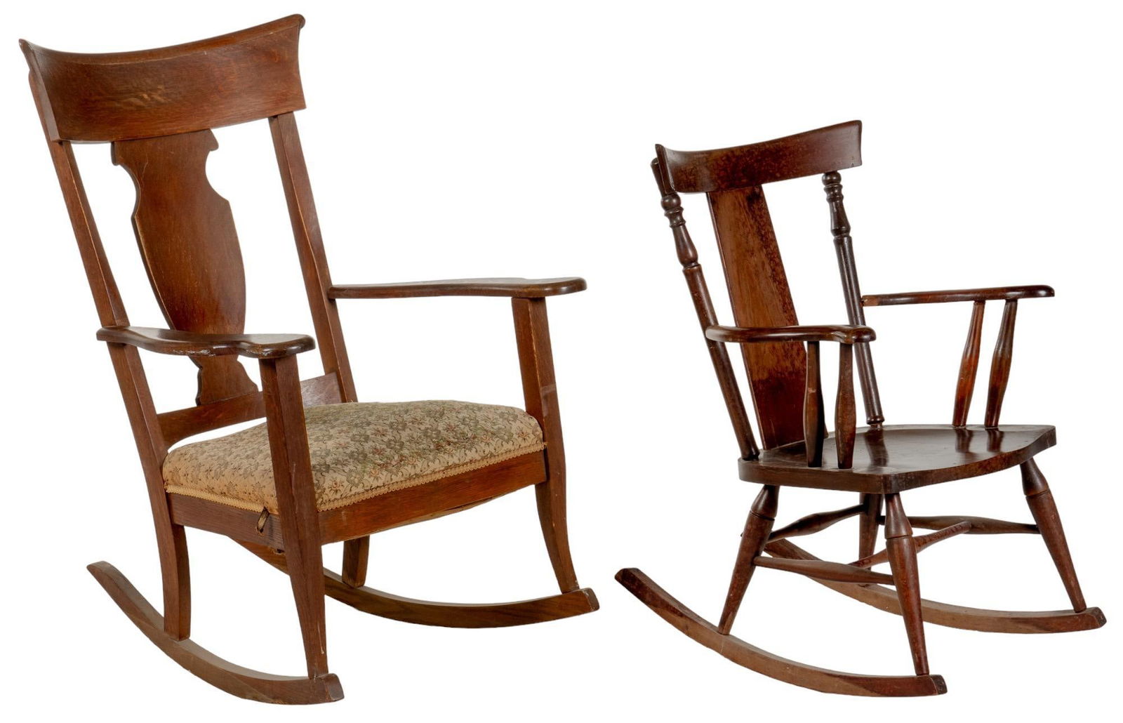 (2) Vintage Rocking Chairs (1 of 6)