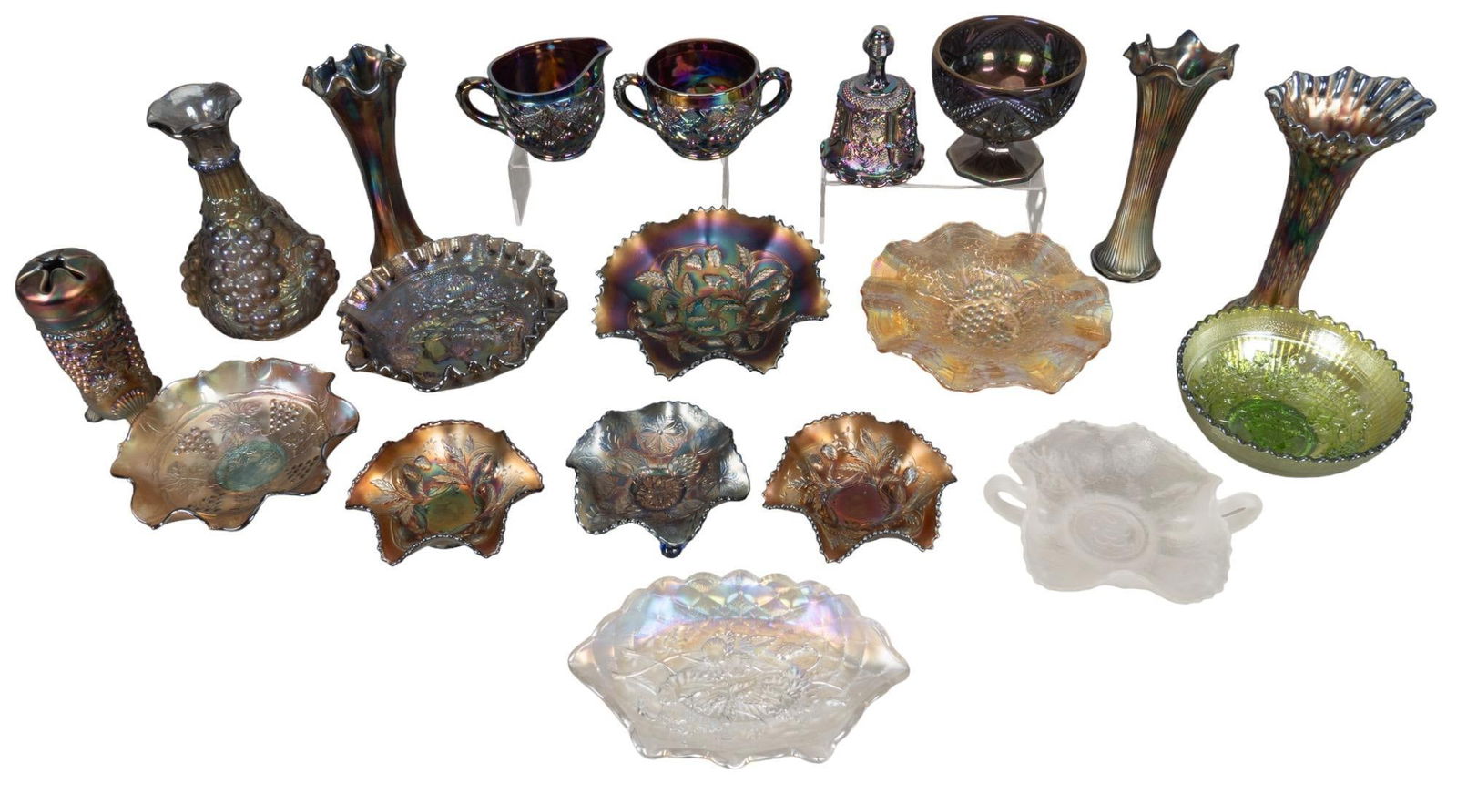 Collection of Carnival Glass (1 of 13)
