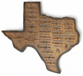 Early Texas Barbed Wire Display