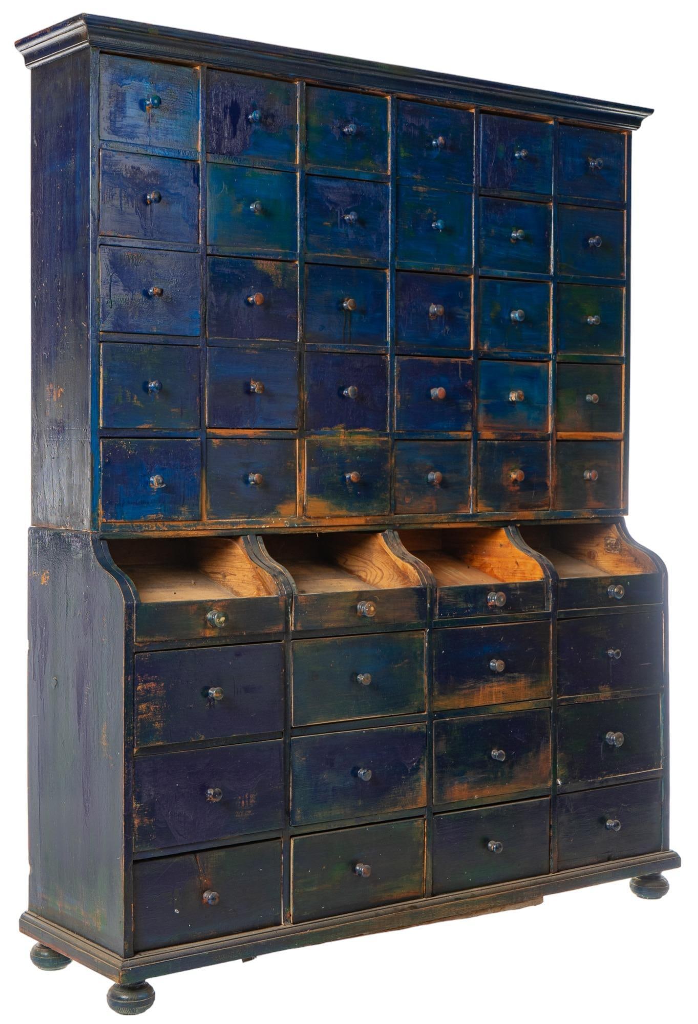 Rustic General Store Apothecary Cabinet (1 of 7)