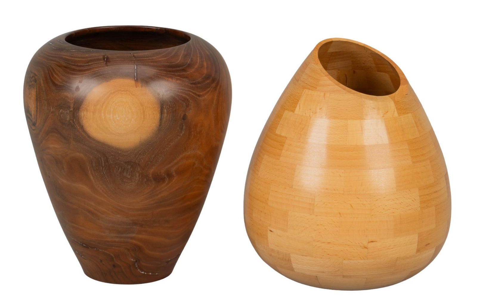 Edward James, Pair of Turned Wood Vases (1 of 7)