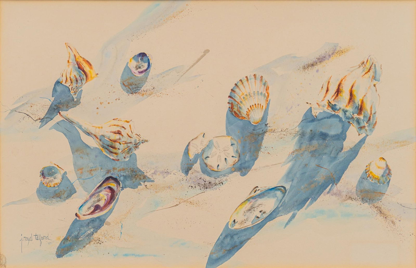 J. Royal Telford, Seashells, 1977 (1 of 4)