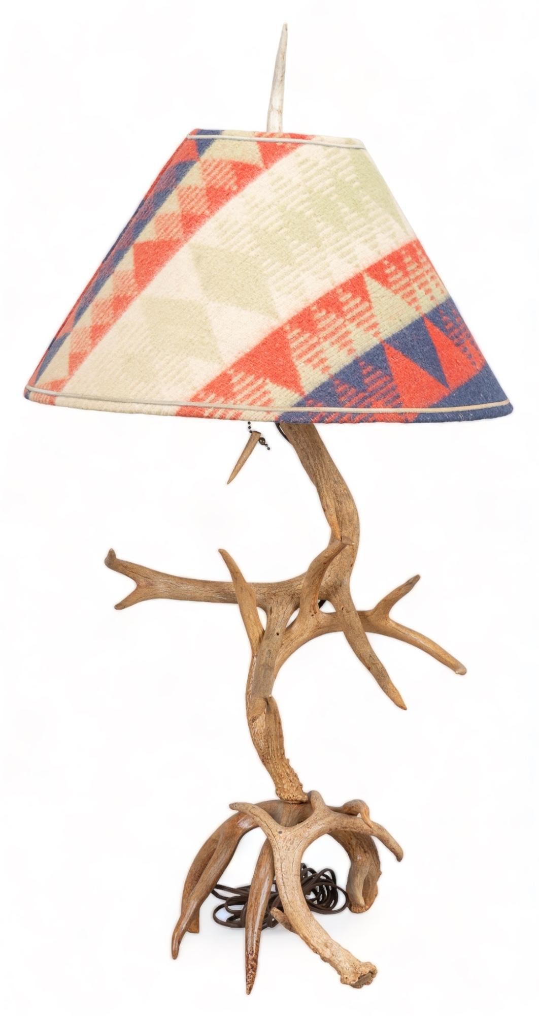 Rustic Antler Lamp (1 of 6)