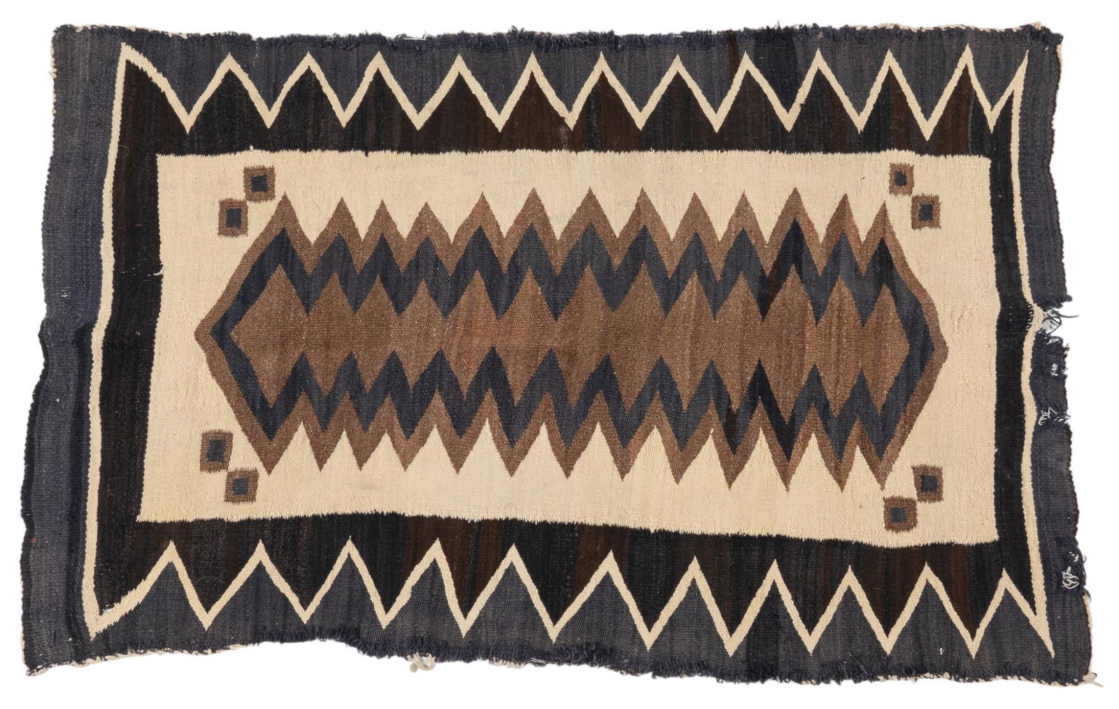 Navajo Rug, 4 ft. 3 in. x 2 ft. 8 in. (1 of 3)