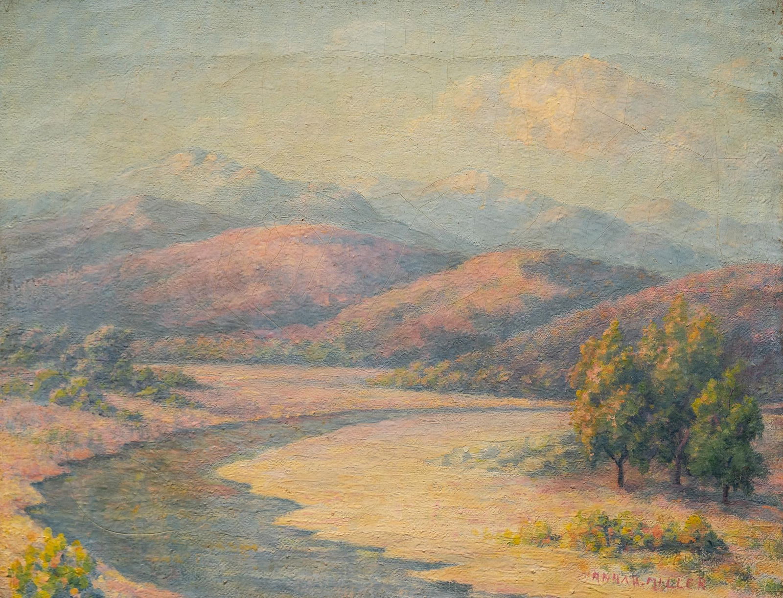 Anna Miller, River and Mountains (1 of 4)