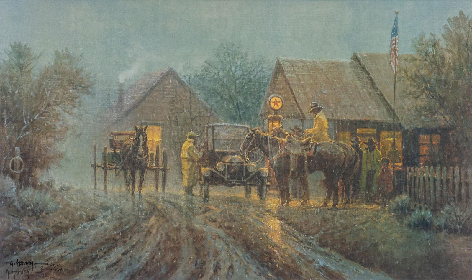 G. Harvey, "Country Post Office", 62/1000 (1 of 9)