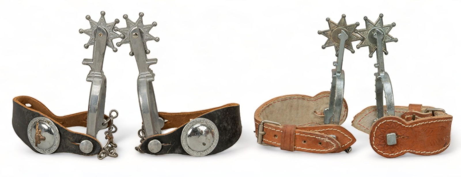 (2) Pairs of Mid-Century Children's Toy Spurs (1 of 17)