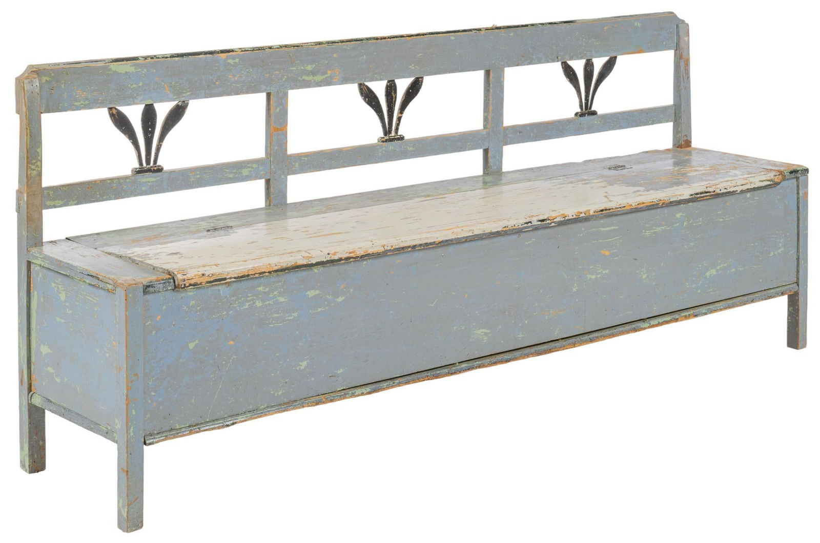 Painted Hall Bench (1 of 7)