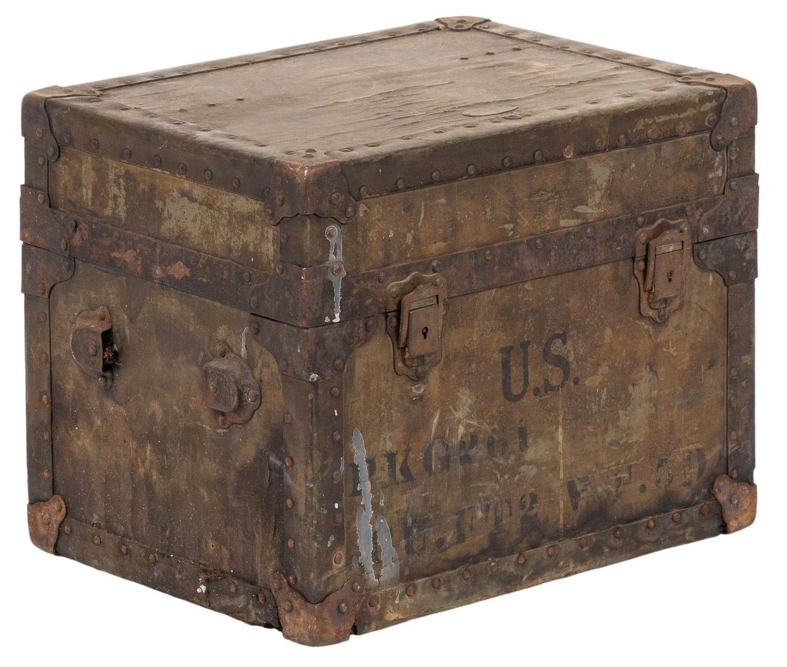 Vintage U.S Military Trunk (1 of 8)