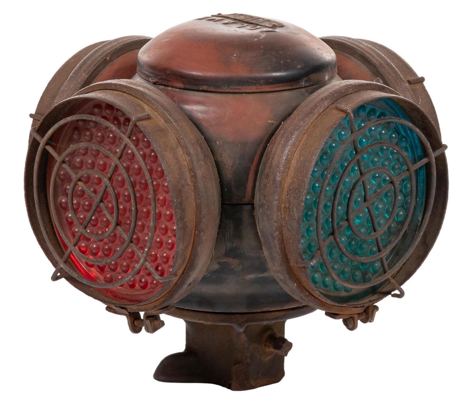 Adlake Four-way Railroad Switch Marker Lamp (1 of 6)