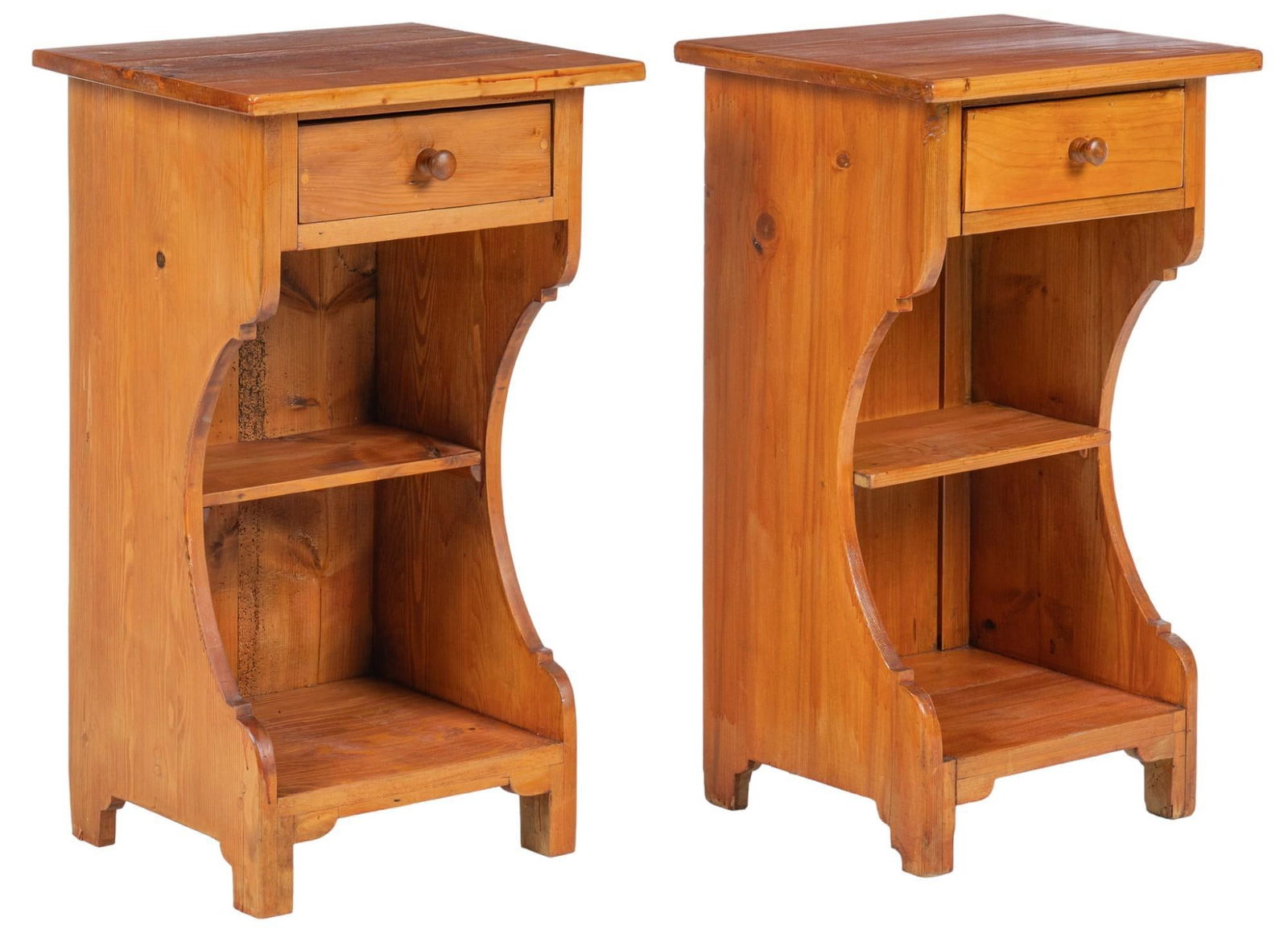 Pair of Arts and Craft Style Nightstands (1 of 7)