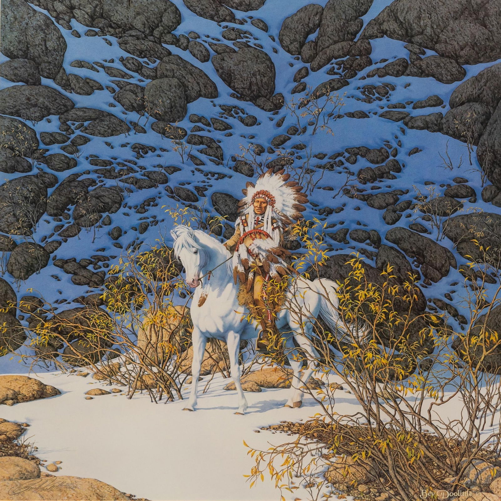 Bev Doolittle, "Eagle Heart", 14121/48000 (1 of 6)