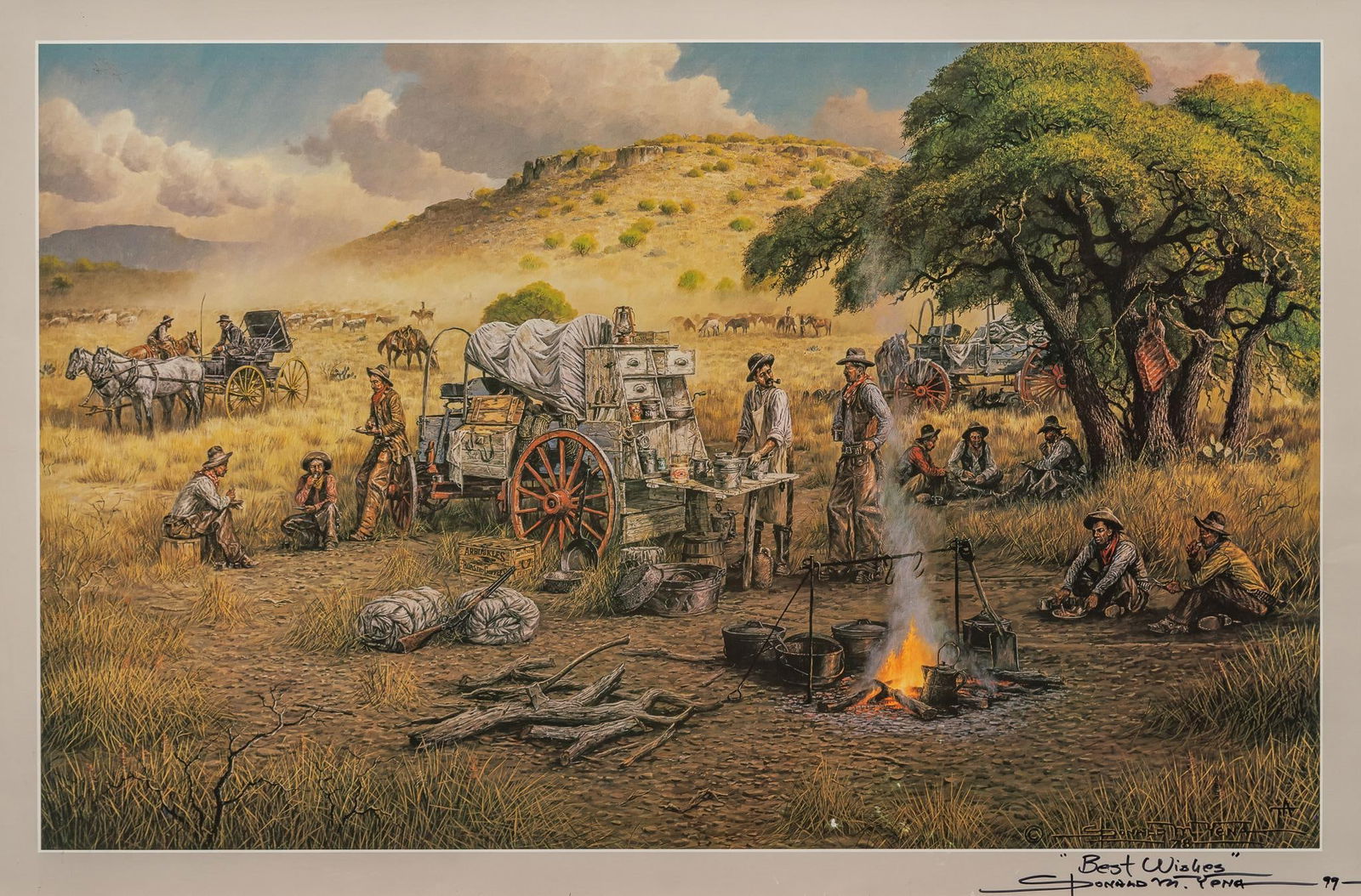 Donald Yena, "The Outfit", Signed Print (1 of 5)