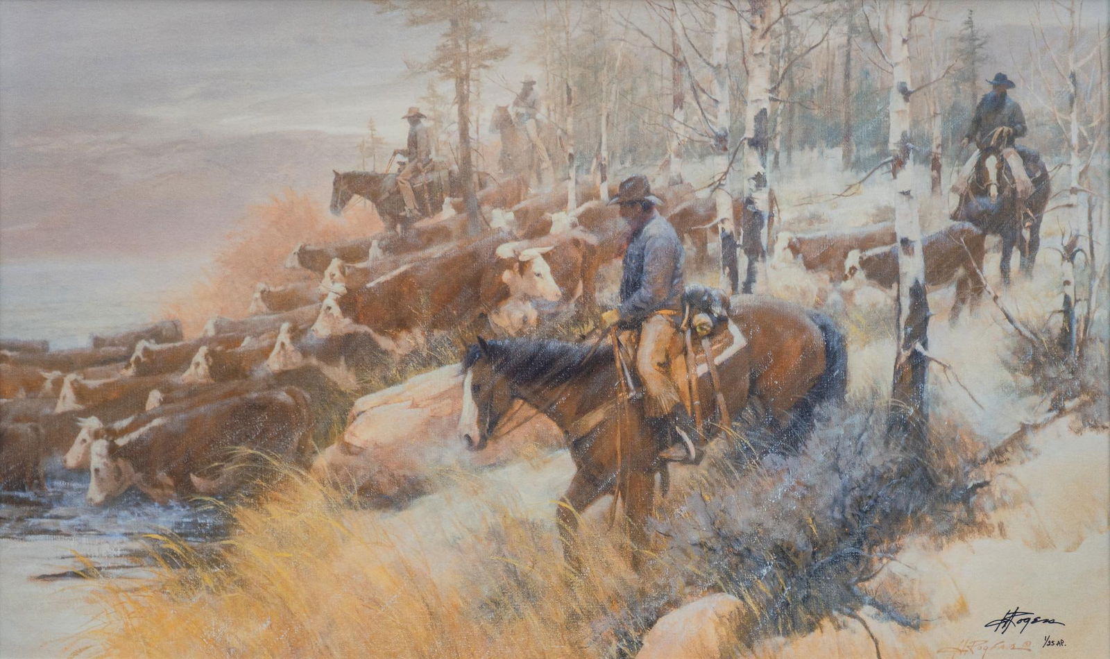 Howard Rogers, "November Crossing", AP 1/25 (1 of 4)