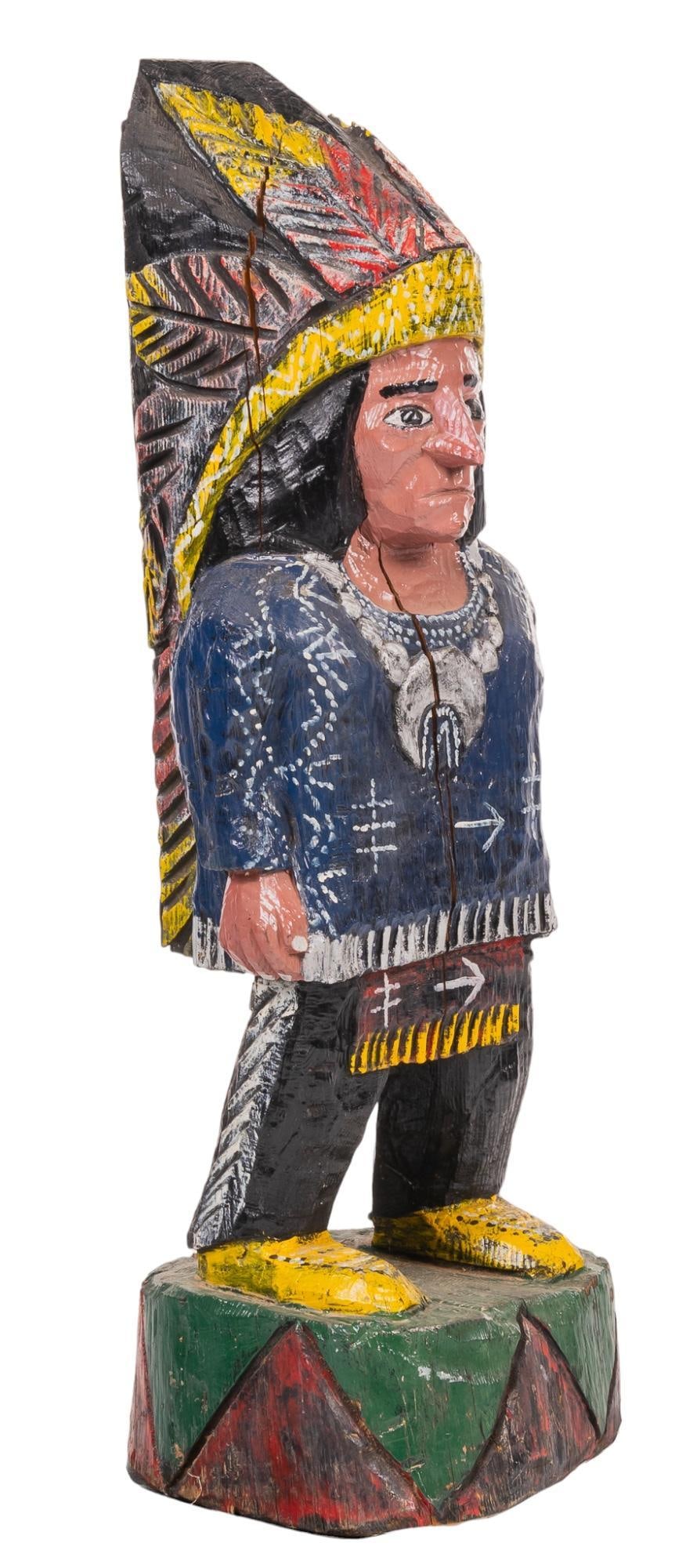 Carved Native American Style Totem (1 of 5)