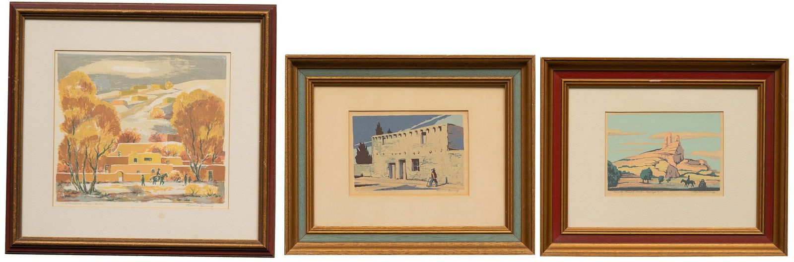 Louie Ewing, (3) Signed Lithographs (1 of 11)