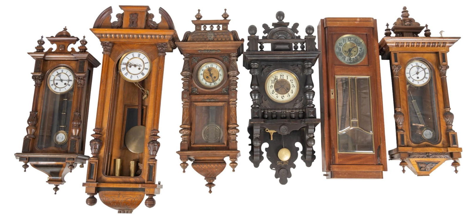 Collection of (6) Wall Clocks (1 of 20)